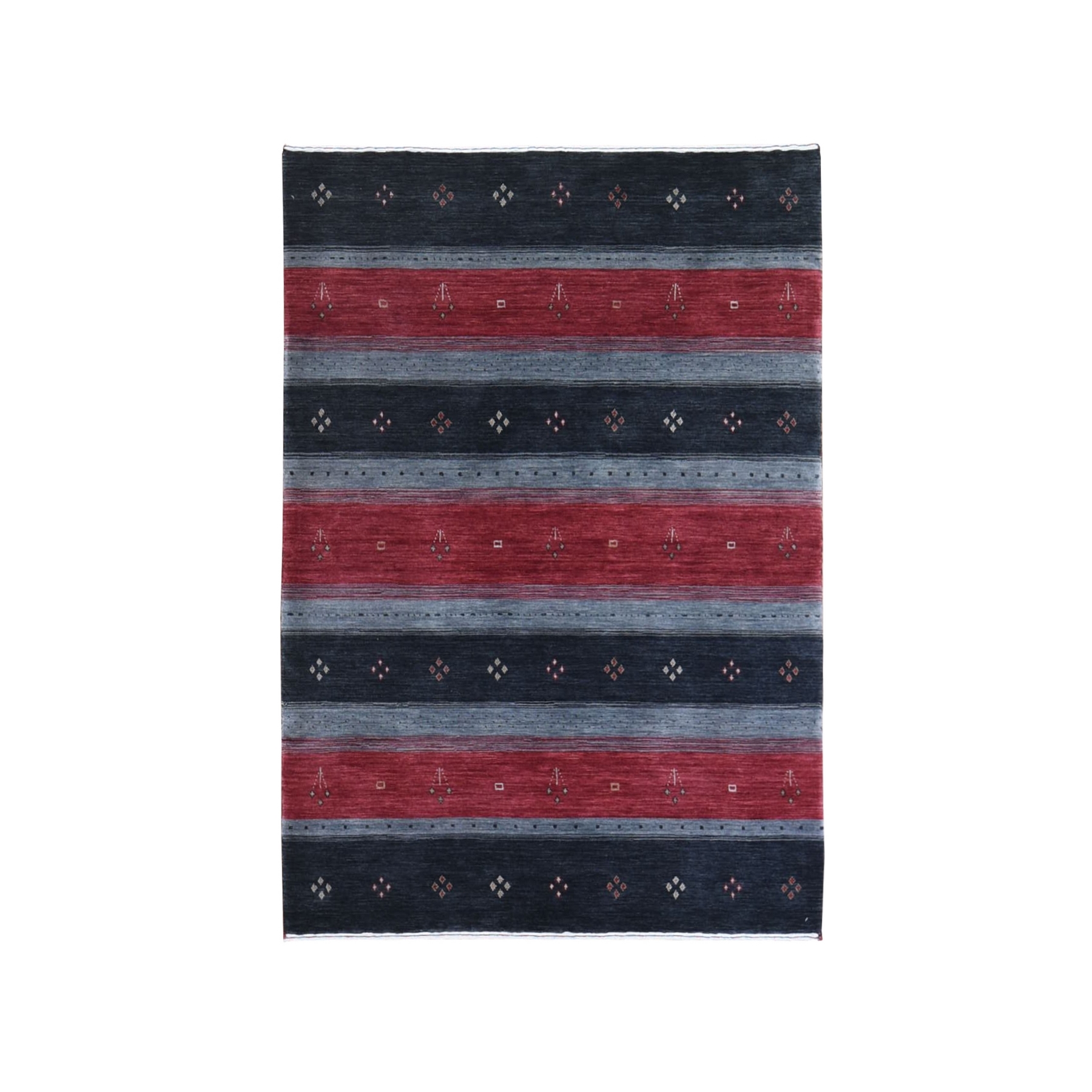 Modern & Contemporary Wool Power-Loomed Area Rug 4'0